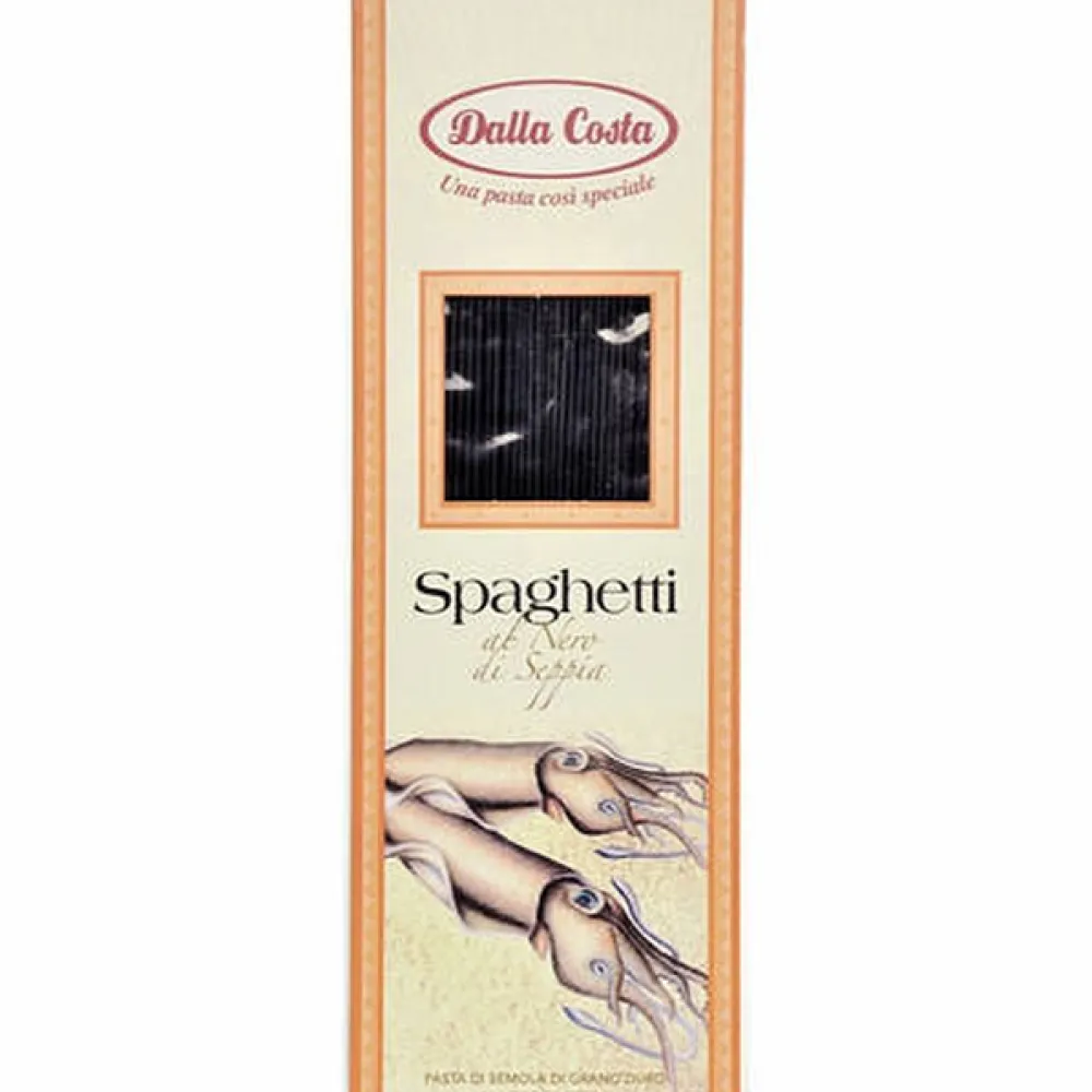 Макарони Dalla Costa Spaghetti з чорн.каракат. 500гр  арт. 00742 