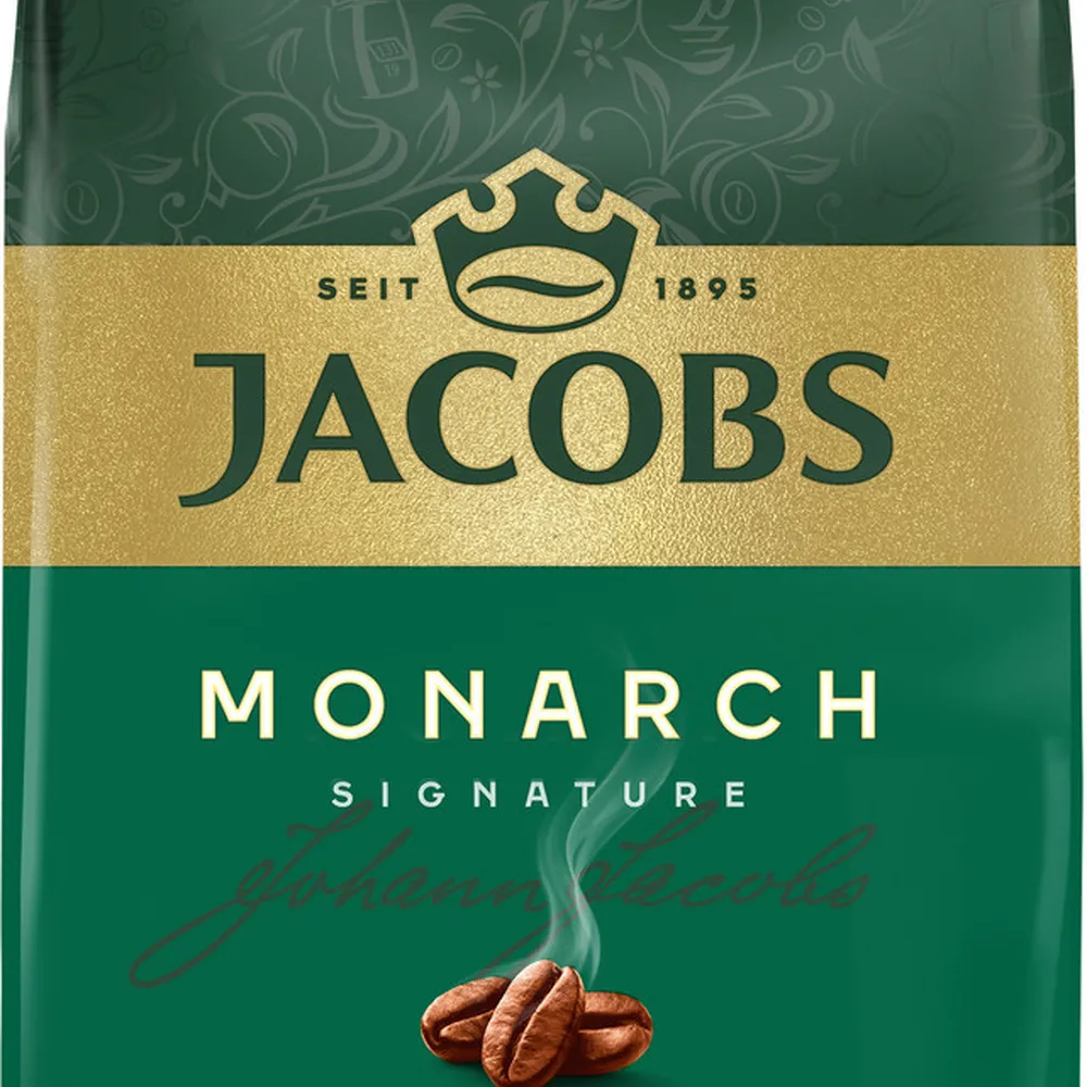 Кава зерно Jacobs Монарх 1кг  арт. 10352 