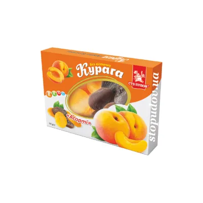 Курага Сто Пудів короб. 150гр  арт. 01215