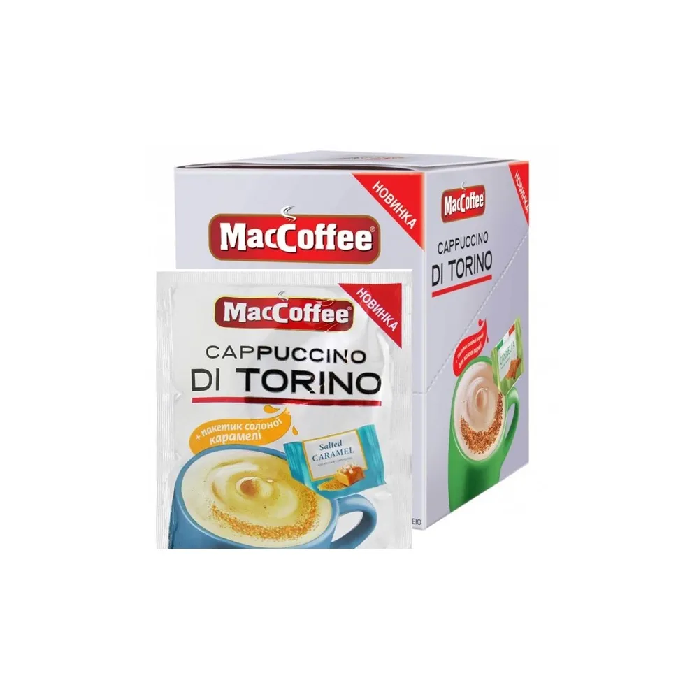 Кава стік MacCoffee Di Torino карамель 25гр  арт. 07985 