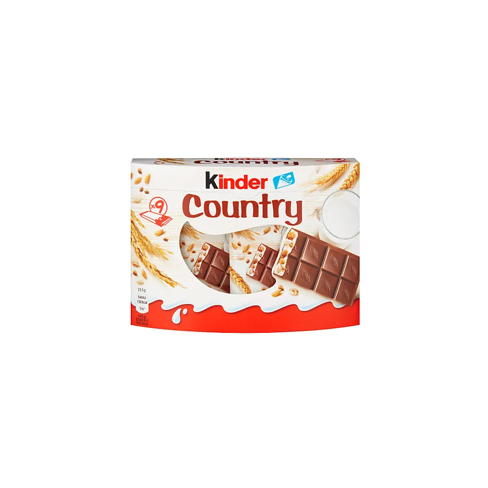 Шоколад Kinder Country 211.5гр  арт. 04034 