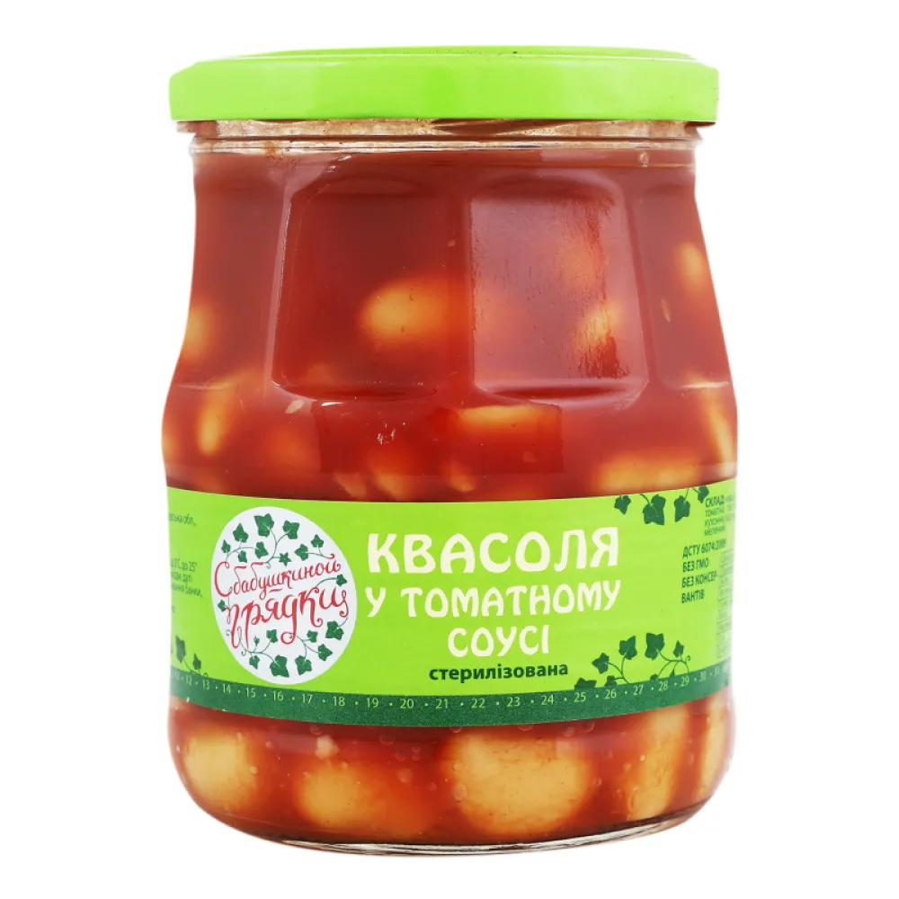 Квасоля З бабусиної грядки У том.соусі 510гр  арт. 01731 