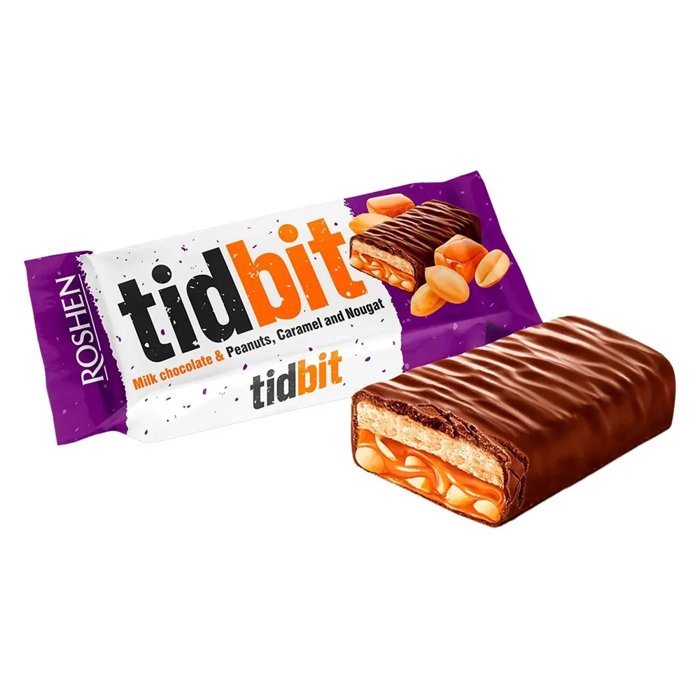 Батончик Tidbit Арах. 50гр  арт. 04901 
