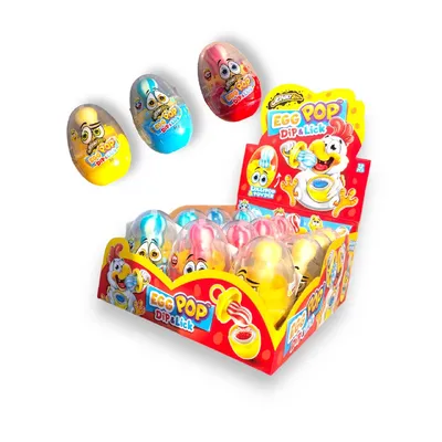Льодяник Egg Pop 32гр  арт. 08833