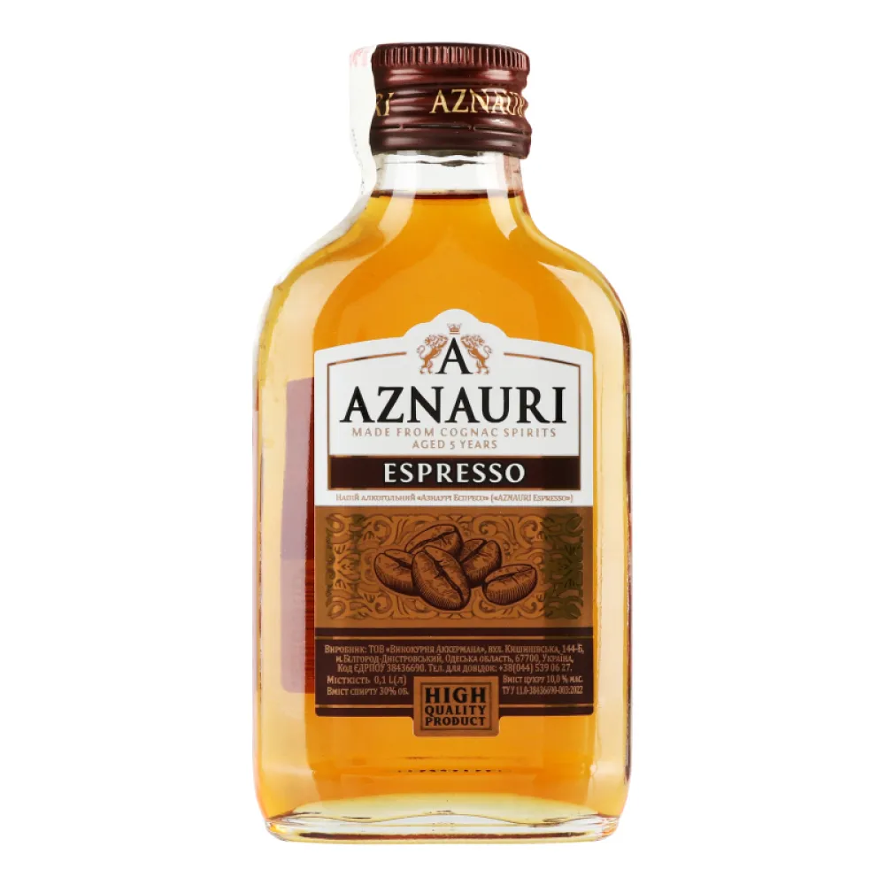 Напій спирт Aznauri Espresso 0.1л  арт. 09264 