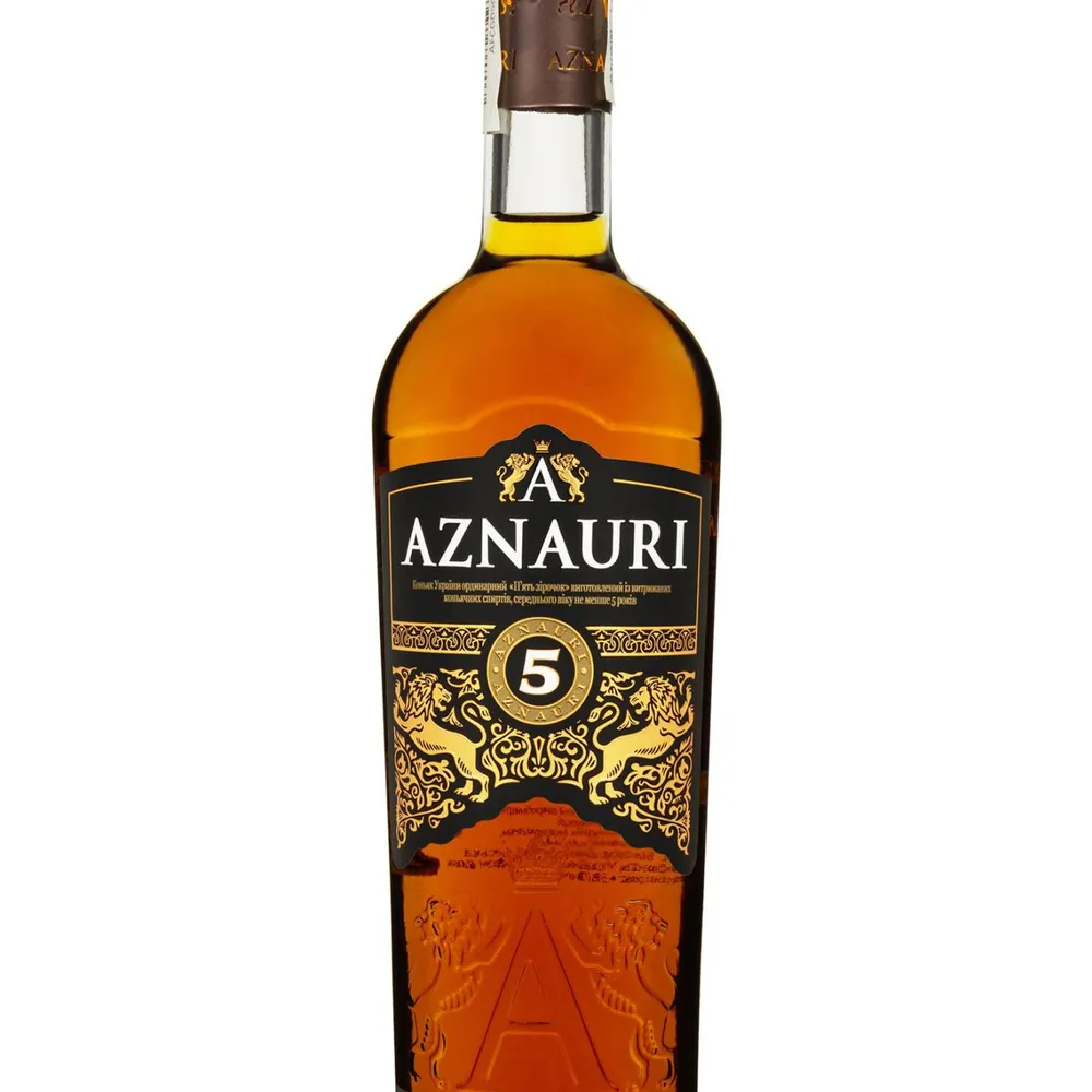 Коньяк Aznauri 5* 0.5л  арт. 00166 