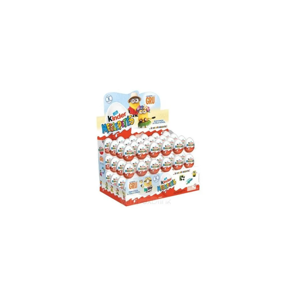 Яйце з сюрпризом Kinder Meglepetes 20гр  арт. 07181 