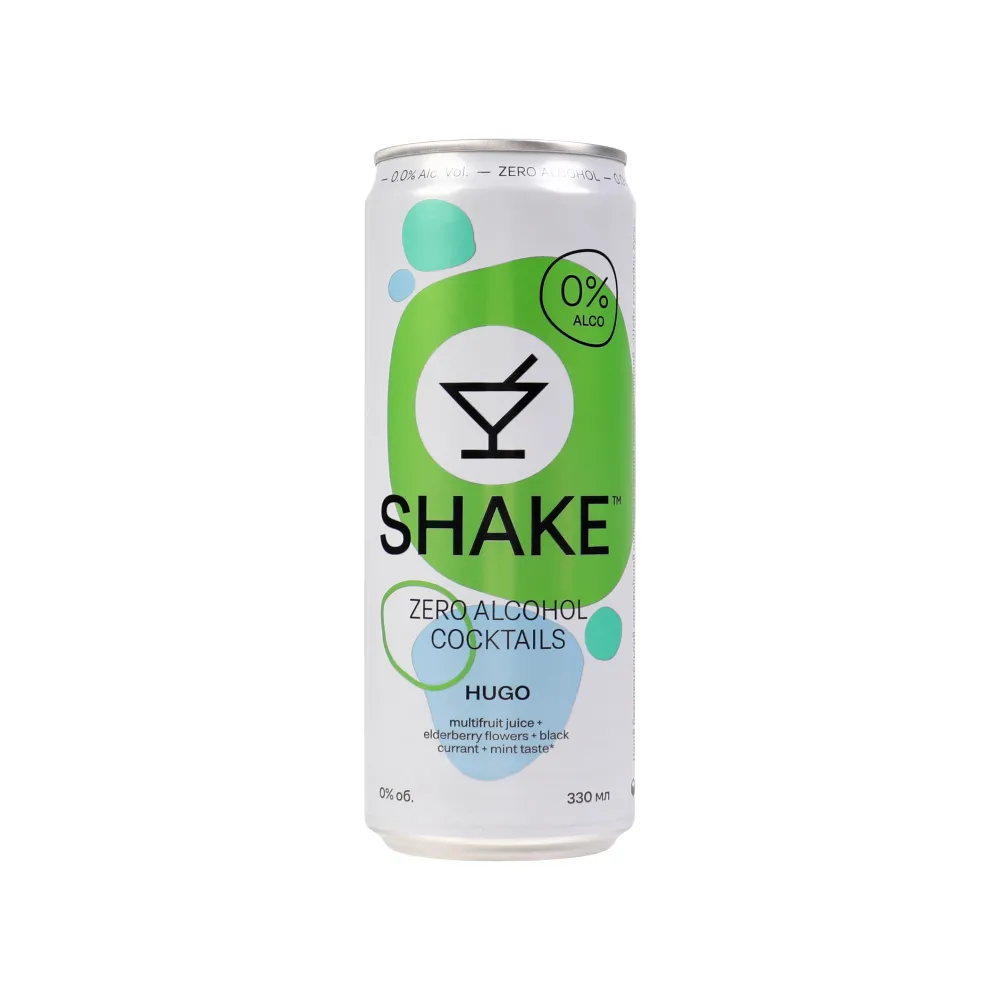 Напій газований Shake 0%  Hugo 0,33л  арт. 06668 