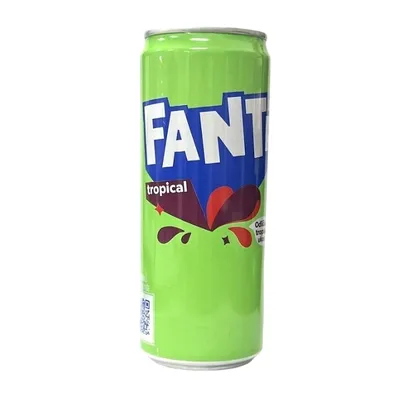 Напій газований Fanta Tropical з/б 0.33л  арт. 10977
