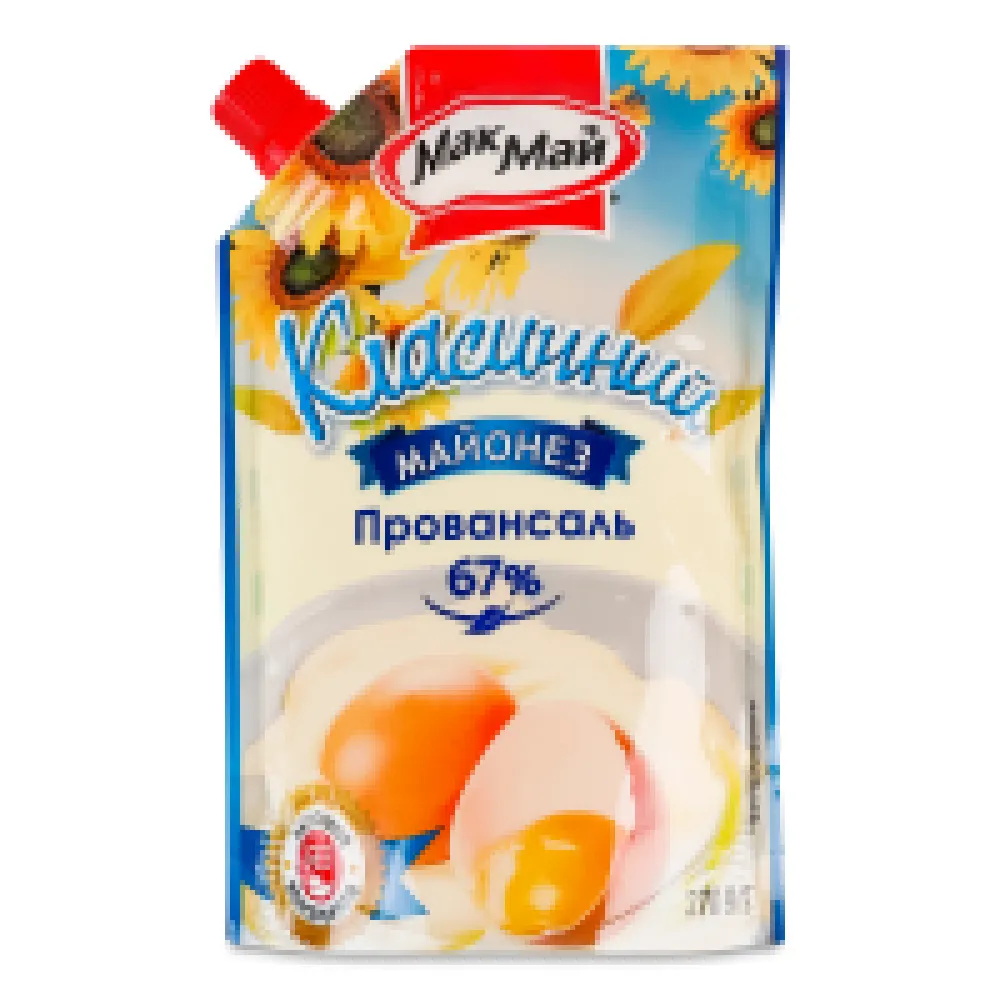 Майонез Мак Май Провансаль д/п 270гр  арт. 07540 