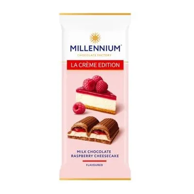 Шоколад Millennium La Creme Edition малина 100гр  арт. 10922