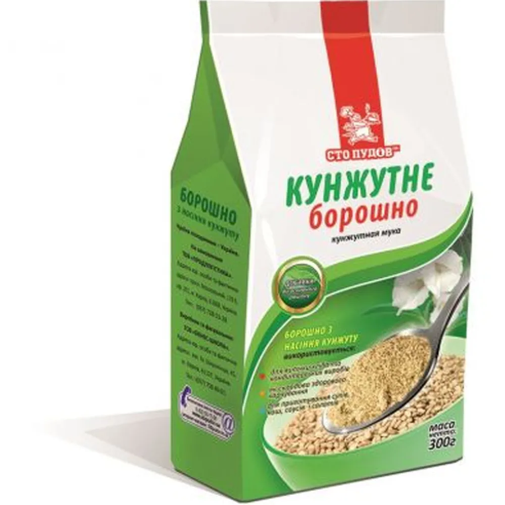 Борошно Кунжутне Сто Пудів 300гр  арт. 04997 