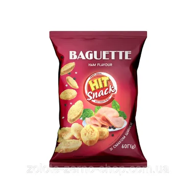 Сухарики Hit Snack Шинка 60гр  арт. 09590