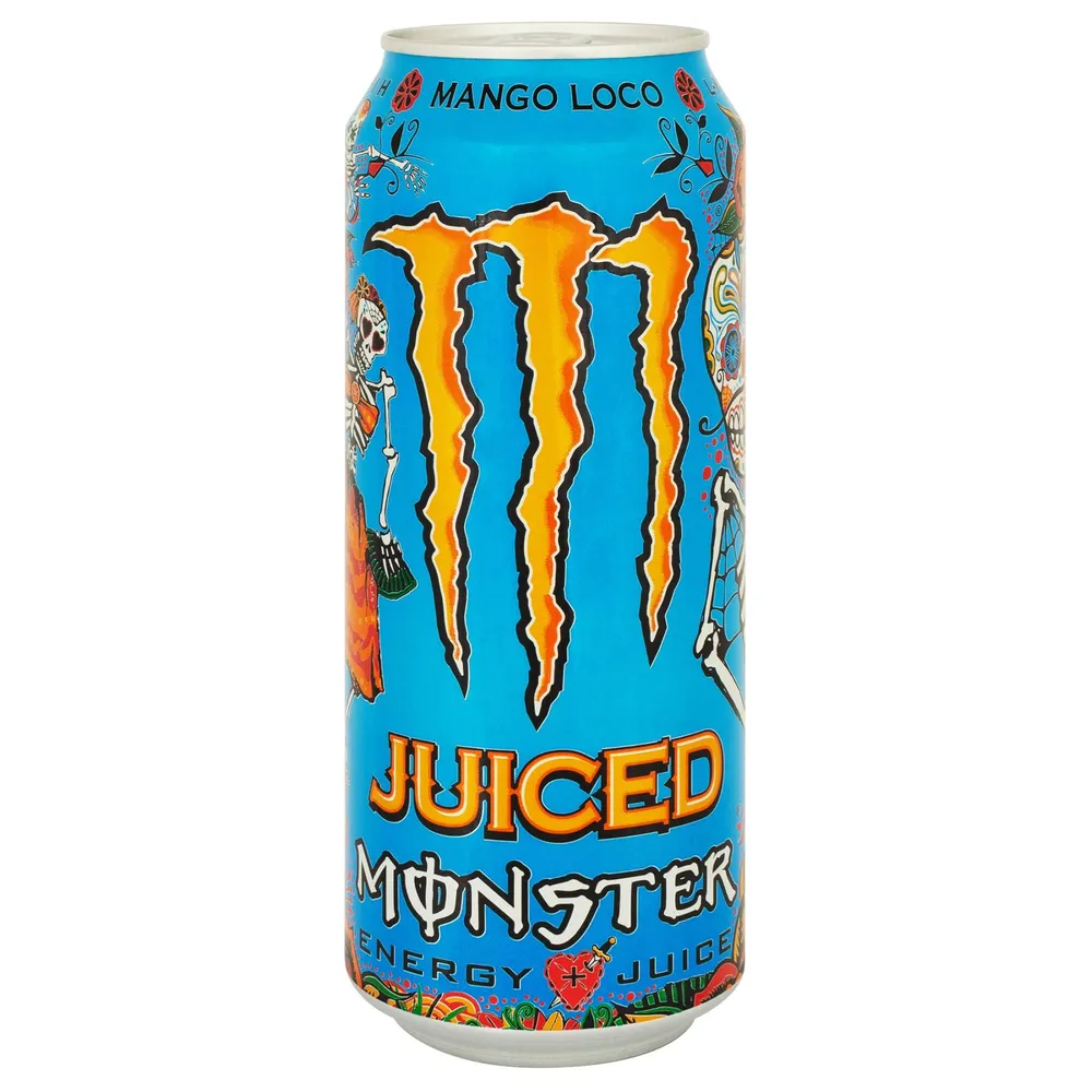Енергетичний напій Monster Juiced Mango Loco з/б 0.5л  арт. 09460 