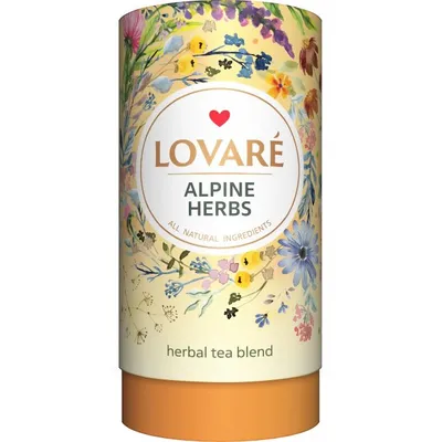 Чай Lovare Альпійський луг тубус 80гр  арт. 03618