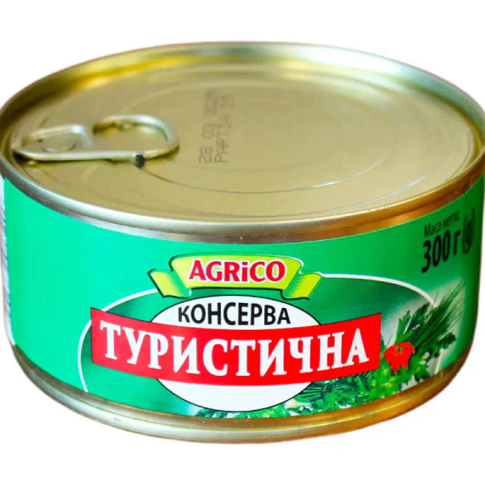 Консерва Agrico Турист.куряча 300гр  арт. 00724 