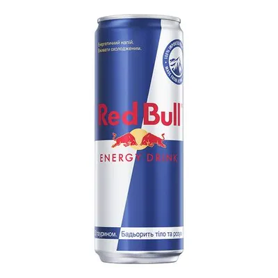 Енергетичний напій RedBul з/б 0.355л  арт. 04384