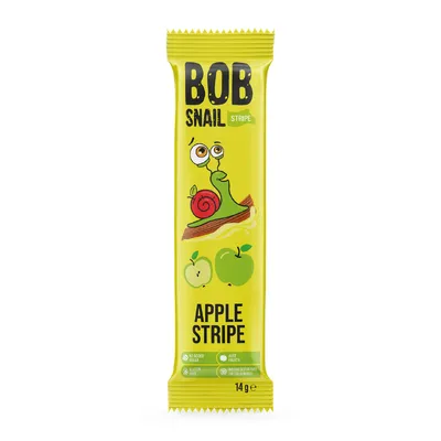 Цукерка Bob Snail ябл 14гр  арт. 02761
