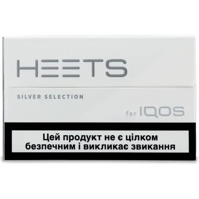 Стіки Heets Silver Selection 1пачка  арт. 02272