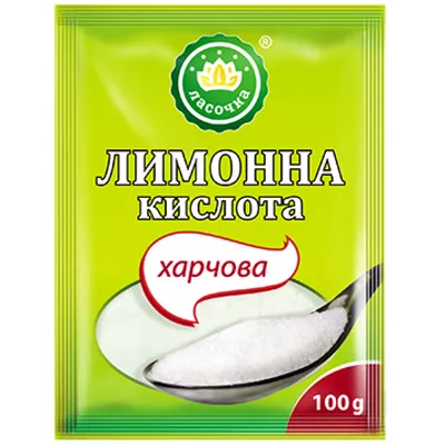 Лимонна кислота Ласочка 100гр  арт. 02553