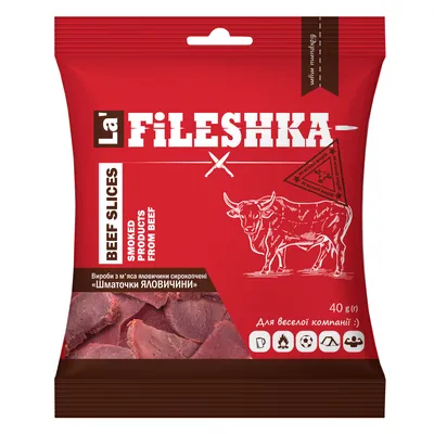 Шматочки La Fileshka телят. 40гр  арт. 01390