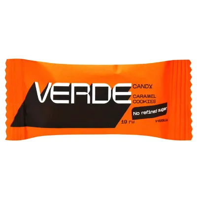 Цукерка Verde Печиво-карамель б/ц 19гр  арт. 09294