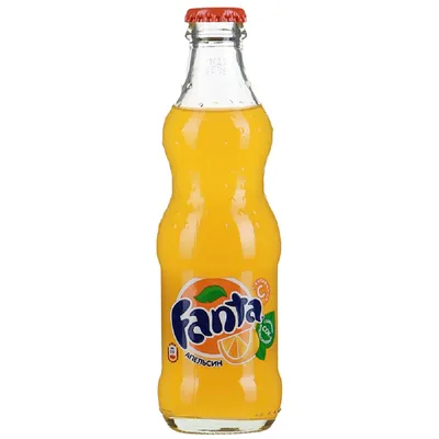Напій газований Fanta Апельсин скло 0,25л  арт. 09328