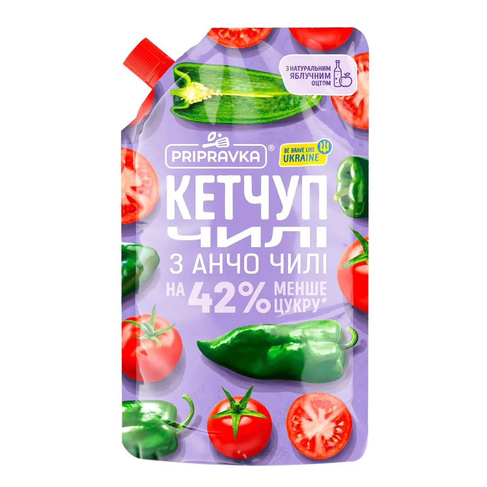 Кетчуп Pripravka чилі 250гр  арт. 05390 