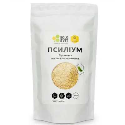 Псиліум SoloSvit 200гр  арт. 10320