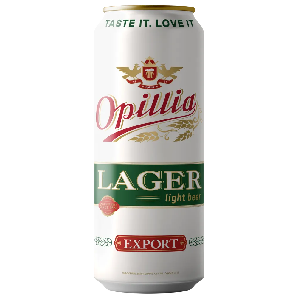 Пиво Опілля Lager  з/б 0.5л  арт. 07022 