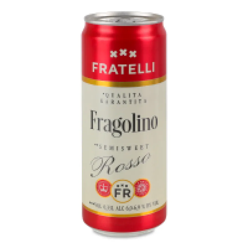 Напій винний Rosso Fragolino 0.33л  арт. 00290 