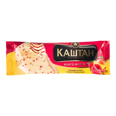 Морозиво Хладик Каштан манго-мал 75гр  арт. 02496