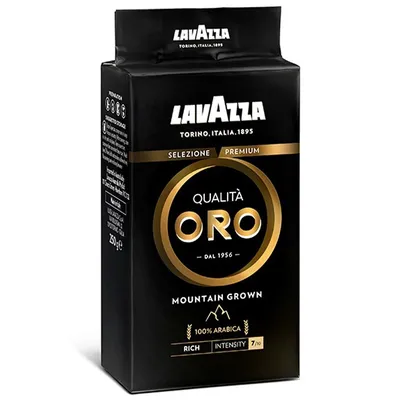 Кава мел. Lavazza ORO чорна 250гр  арт. 01969