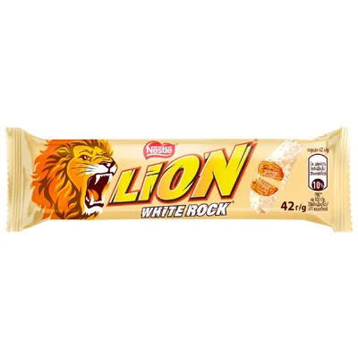 Батончик Nestle Lion White 42гр  арт. 08409