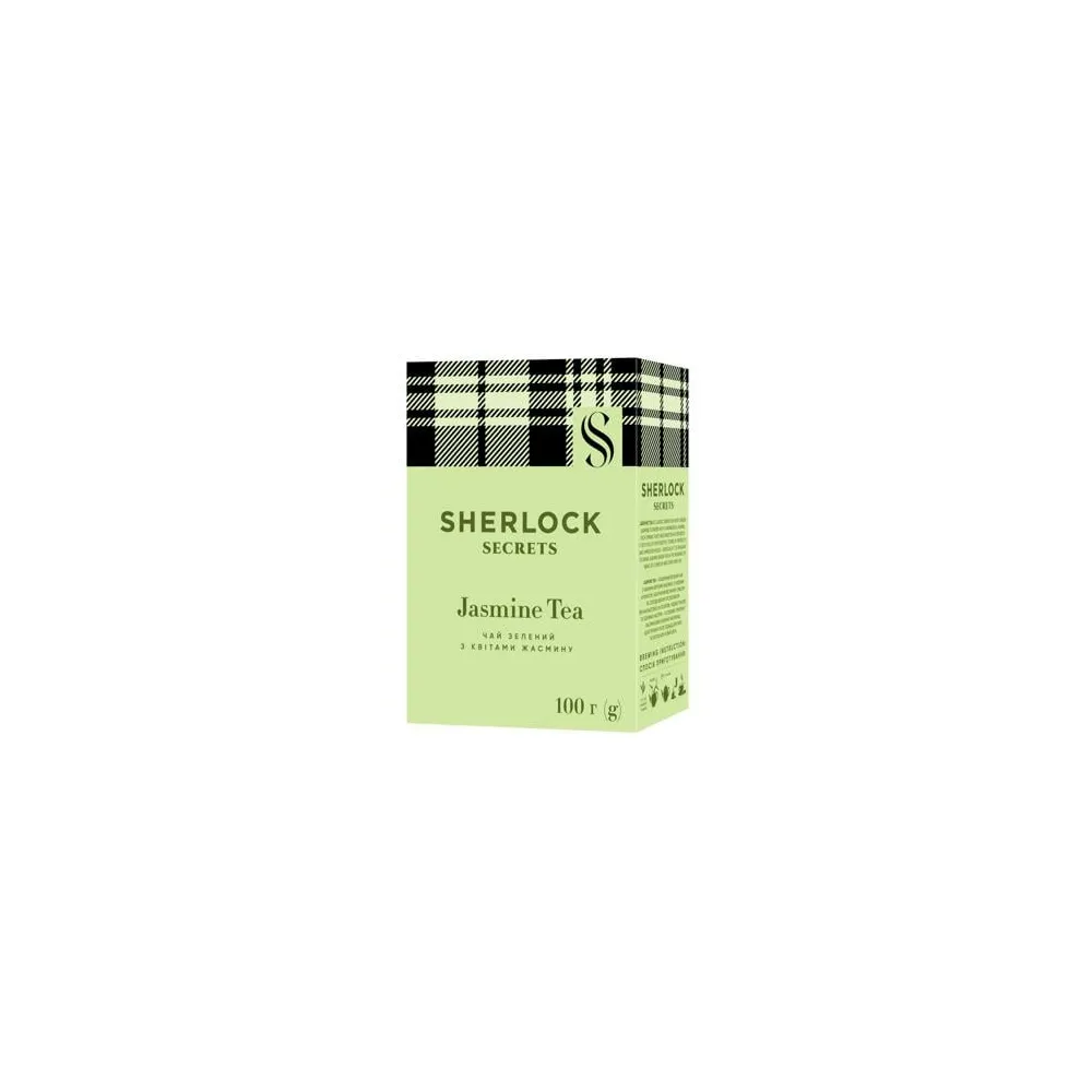 Чай Sherlock Зел.жасмін 100гр  арт. 01798 