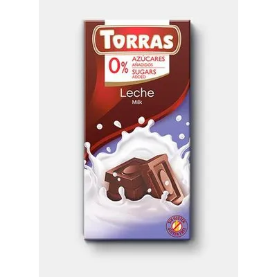 Шоколад Torras Молоч. 75гр  арт. 05789