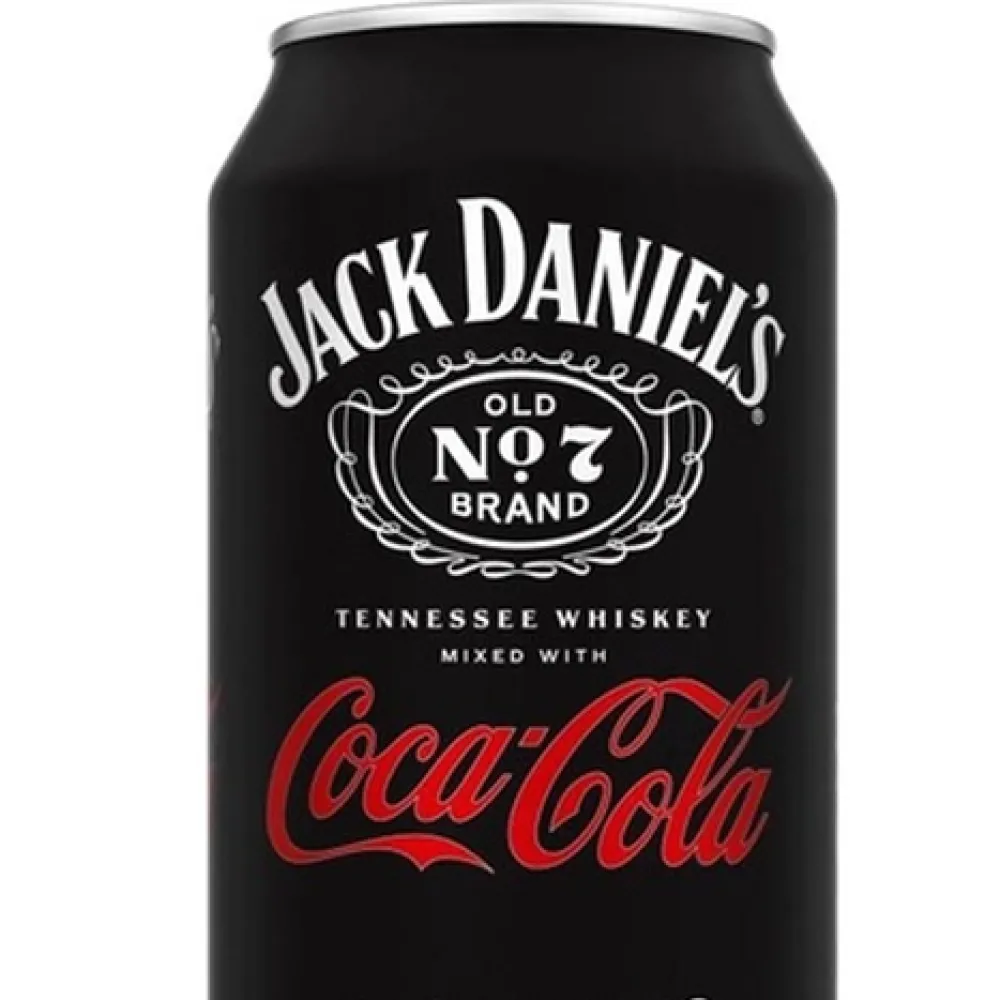 Напій слабоалкогольний Jack Daniel's та Coca-cola 0.33л  арт. 07363 