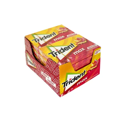 Жуйка Trident Max кавун-персик 14шт  арт. 07440