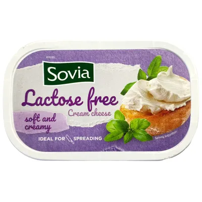 Крем-сир Sovia безлакт. 200гр  арт. 03769
