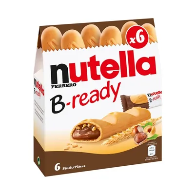 Печиво Ferrero з горіховою пастою Nutella 132гр  арт. 05305