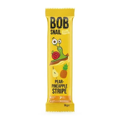 Цукерка Bob Snail груша-ананас 14гр  арт. 02755