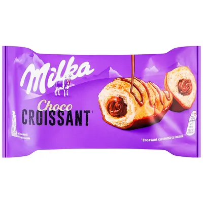 Круасан Milka Молочний шоколад 50гр  арт. 11044