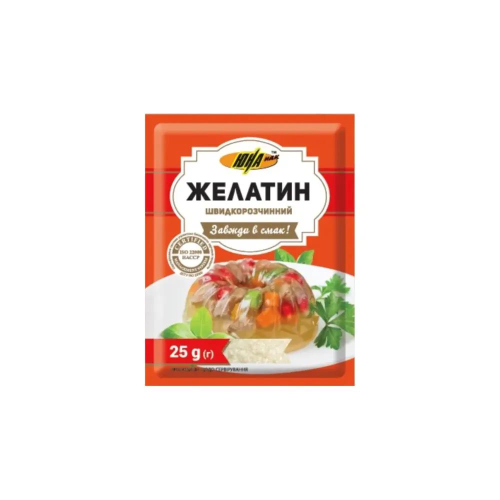 Приправа Желатин Una 25гр  арт. 08581 