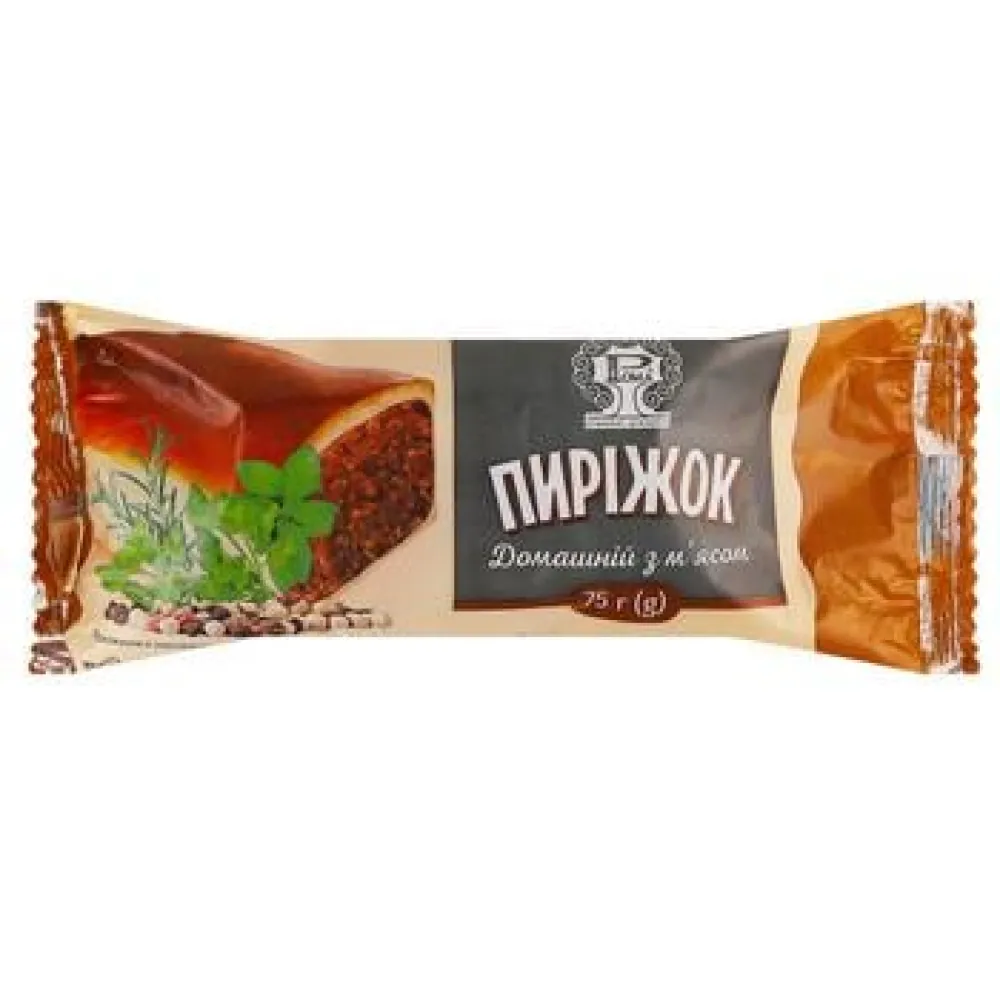 Пиріжок Рома домашній з м'ясом 75гр  арт. 06495 