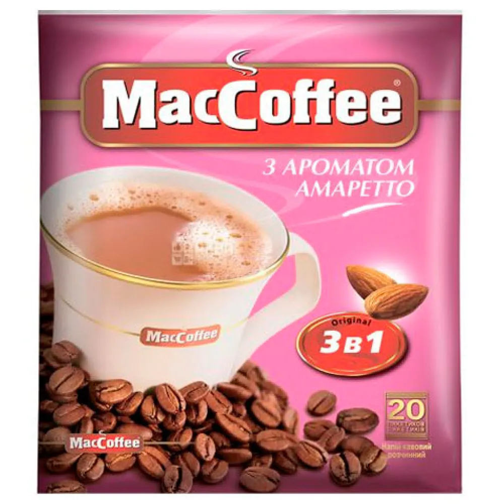 Кава стік MacCoffee Амаретто 20г  арт. 04591 