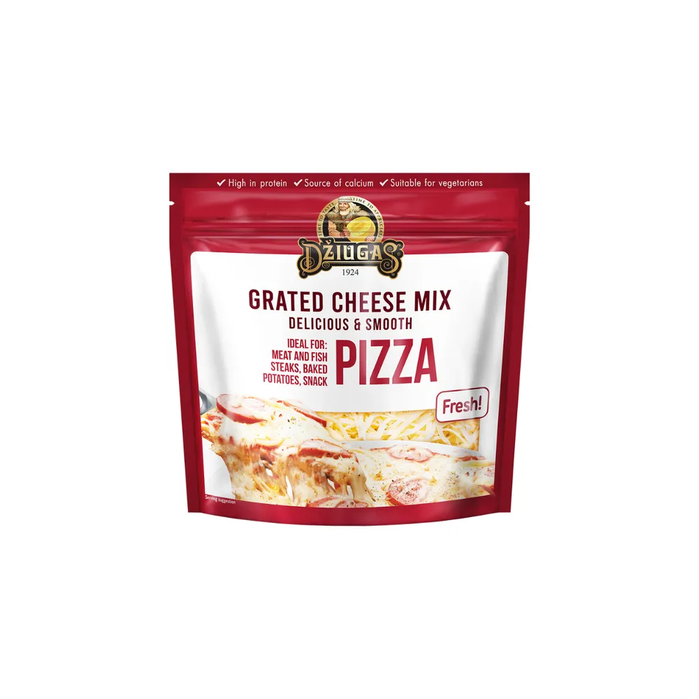 Сир Dziugas Pizza тертий 200гр  арт. 08229 
