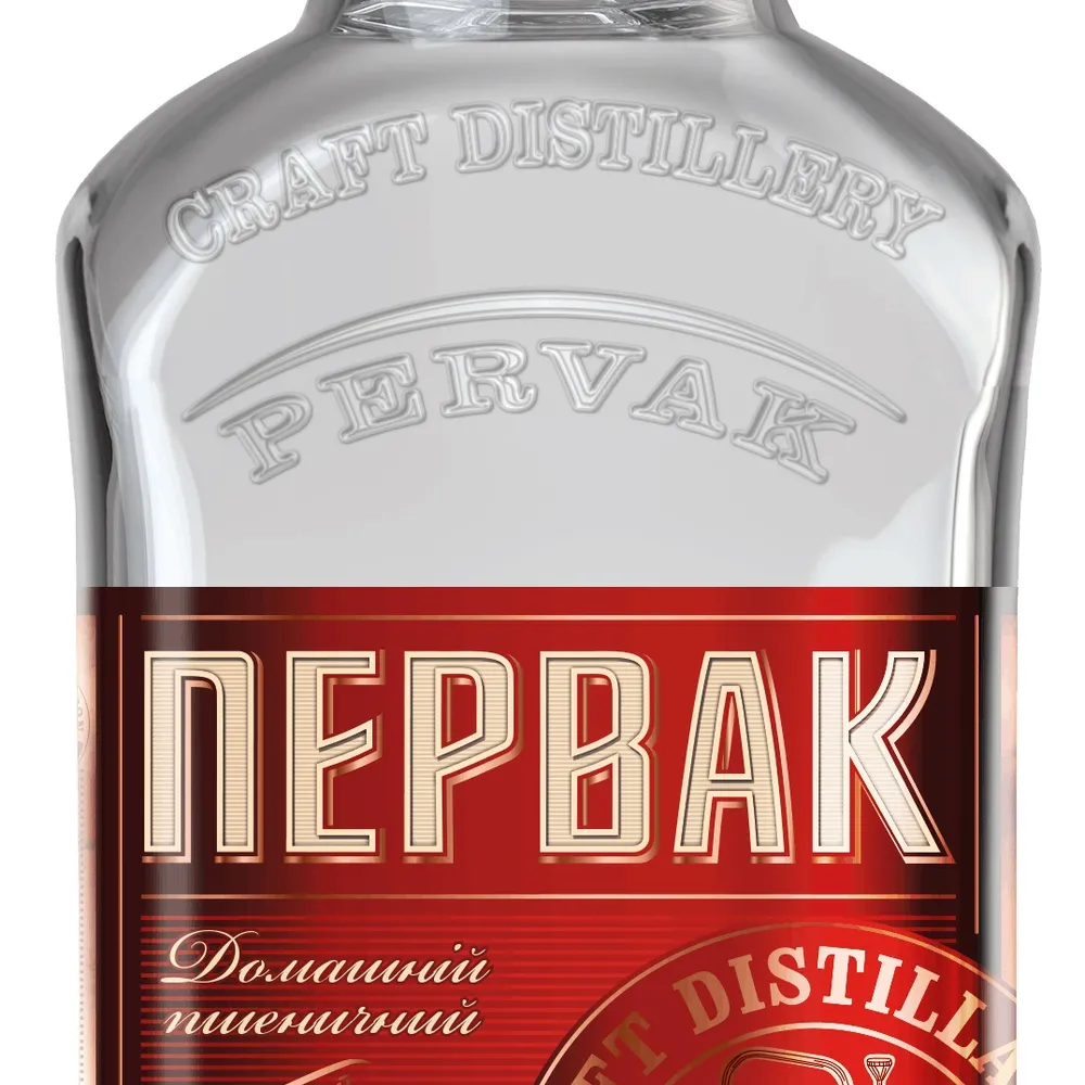 Горілка Первак Домаш.Пшен. 0.35л  арт. 01720 