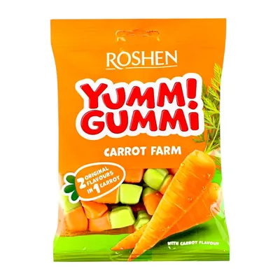 Желейна цукерка Yummi Gummi Carrot Акц. 70гр  арт. 08686