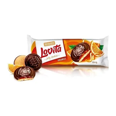 Печиво Roshen Lovita Jelly з апел 135гр  арт. 03561