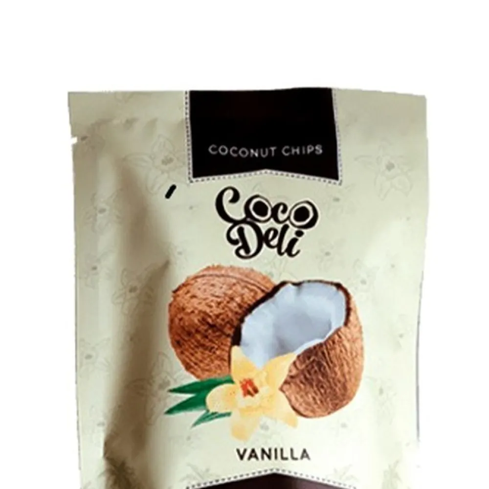 Чипси Coco Deli Кокосові з ваніллю 30гр  арт. 10409 